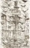 David Koloane, The Tower, etching