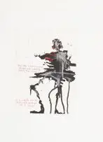 Dikgwele Paul Molete, Substance Abuse "Martyr", colour etching and aquatint