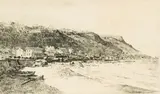 Tinus de Jongh, Kalkbay, etching