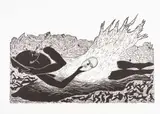 Just take a look by Gabisile Nkosi, linocut, offered Nov 2017