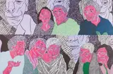 Paul Stopforth, Opening Night, colour lithograph