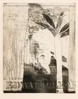 David Hockney, Edward Lear, etching and aquatint