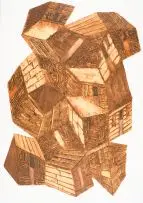 Vusi Khumalo, Sisonke, collagraph