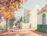 Schoongezich by Edward Roworth, oil on board, offered Nov 2017