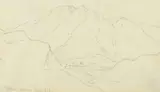 Jacobus Hendrik Pierneef, Hex River, OM, pencil on paper