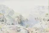 Patricia Mary Vaughan, Blyde River Canyon (Near Pilgrim's Rest), watercolour on paper