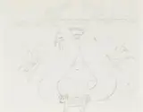 Animal Lovers by Walter Battiss, pencil on paper, offered Nov 2017