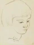 Johannes Meintjes, Portrait of a Girl