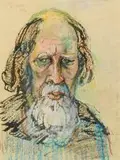 Gregoire Boonzaier, Self Portrait