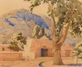Terence McCaw, The Smithy, watercolour