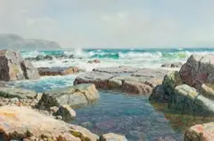 Roy Taylor, Near Transkei Coast, oil on board
