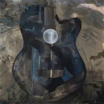 Alexandra Ross, Face of the World, oil on canvas