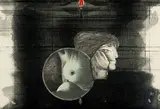Armando Baldinelli, Collage and Drawing II, mixed media