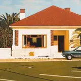 John Kramer, Red Roof House, Hermanus, oil on canvas