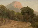 Lion's Head by Edward Clark Churchill Mace, oil on board, sold Nov 2017