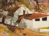 Wine Cellar Alphen C.P. by Errol Boyley, oil on board, offered Nov 2017