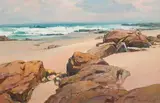 Titta Fasciotti, Beach Scene