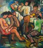 Kenneth Baker, Tavern Scene