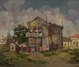 Conrad Theys, House with Balcony, District Six
