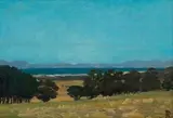 Ruth Prowse, View of False Bay, oil on canvas