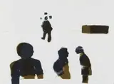 Robert Hodgins, Encounters in Space, colour lithograph