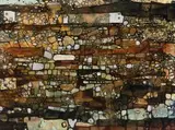 Strata by Gordon Vorster, oil on board, offered Nov 2017