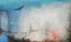Harold Voigt, Soaring, oil on canvas