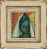 Shrouded Figure by Alexis Preller, oil on board, sold Nov 2017