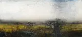Harold Voigt, Dark Landscape, oil on canvas