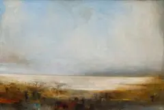 Harold Voigt, Lowveld Mood IV; African Landscape XXI, acrylic and oil on panel