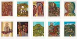 In Memoriam Charles Eglington by Cecil Skotnes, colour woodcuts, sold Nov 2017