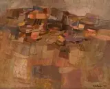 Midlands Landscape by Carola Brotherton, oil on canvas, offered Nov 2017