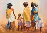 Titta Fasciotti, Xhosa Women and Child