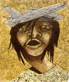 Gabi's Big Adventure by Gabisile Nkosi, 2003, colour linocut, offered Nov 2017