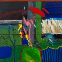 Michael Kane Taylor, Abstract Composition, oil on canvas
