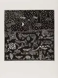 Wonderboy Nxumalo, Umdali Uyokusiza Uma Ungumlandeli Wakhe (The Creator will help you if you are His follower), linocut