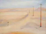 Maud Sumner, Namib Desert No 12, oil on canvas