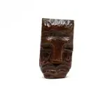 Ernest Mancoba, Head, carved teak