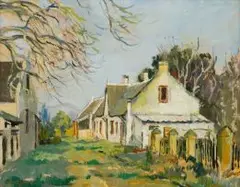 Elim by Gregoire Boonzaier, oil on canvas, offered Nov 2017