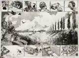 As Easy as Pie by Diane Victor, etching, sold Sep 2017