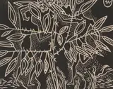 Boys Collecting Wild Fruits by Walter Battiss, linocut, sold Sep 2017