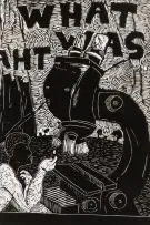 Drop - by - Drop by Colbert Mashile, linocut, sold Sep 2017