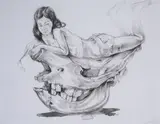 Diane Victor, Miss September, 2011, lithograph