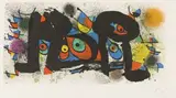 Sculptures II by Joan Miró, colour lithograph, sold Sep 2017