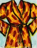 Dressing Robe by Jim Dine, colour photolithograph, sold Sep 2017