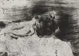 Robert Hodgins, In the Mountains, etching