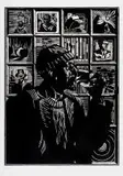 Zolani Siphungela, Peter Clark, woodcut