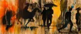 Zolani Siphungela, Going Home, carved and painted wood