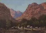Mountain Stream by Tinus de Jongh, oil on canvas, offered Sep 2017