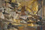 Sidney Goldblatt, Landscape with Church